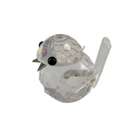Swarovski Silver Crystal Baby Sparrow Figurine
