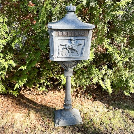 Vintage Cast Aluminum Mailbox