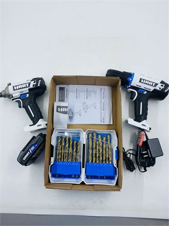 New Hart 20v Tool Kit w/ Battery + Charger