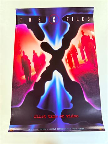 The X Files Original Rolled 27x40 Video Poster