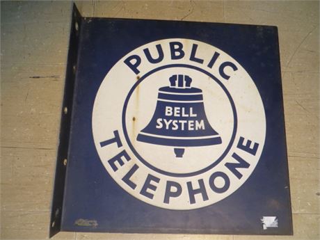 Porcelain Bell System Sign