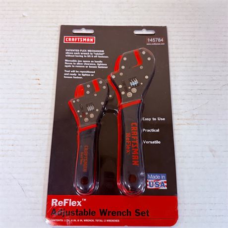 Craftsman Adjustable Wrench Set