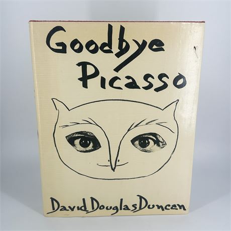 "Goodbye Picasso" Hardcover Art Book by David Douglas Duncan