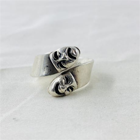6.7g Sterling Ring Size 10.25