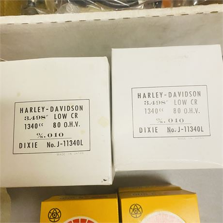 4 NOS Harley Davidson 1340cc Pistons