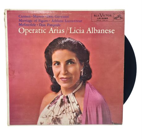 1959 Licia Albanese "Operatic Arias"
