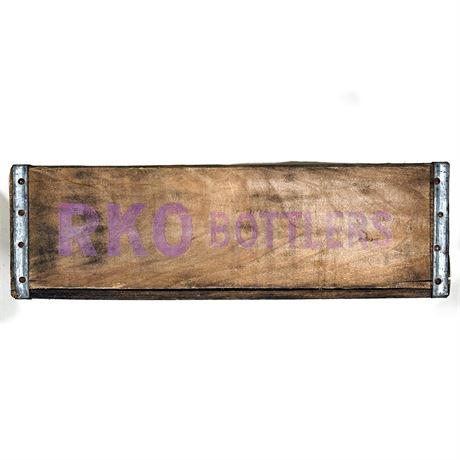 RKO Bottles Wooden Crate