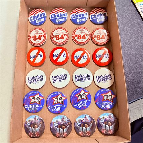 Vintage Political Buttons