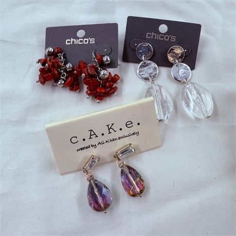 Unused Earring Lot
