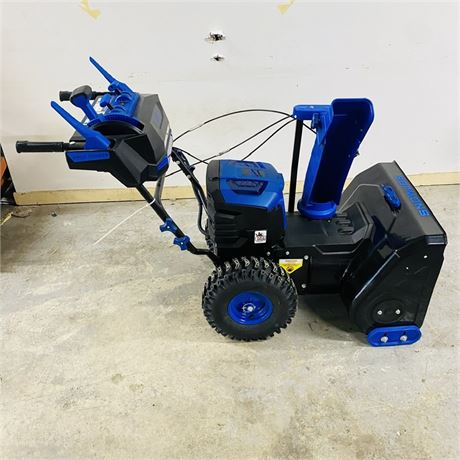 New 2 Stage 24” Snow Joe 100V Self Propelled Snowblower