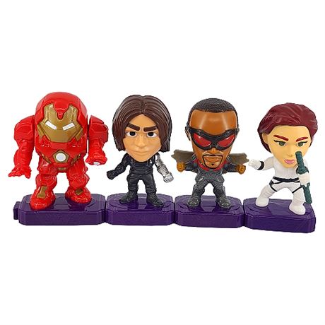 2020 McDonald's Marvel Happy Meal Toys, Lot of 4