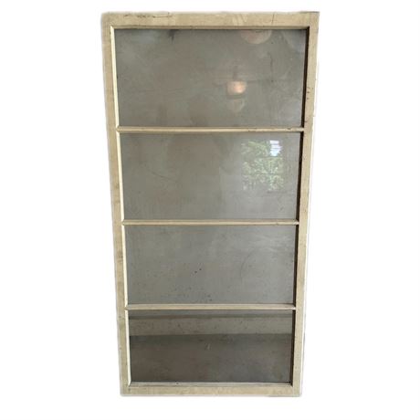 Vintage Wooden 4 Pane Window