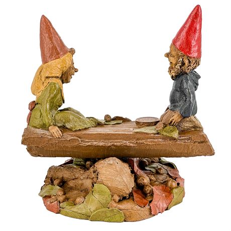 Vintage Tom Clark "Topsie Turvie" 2-Part Resin Figurine