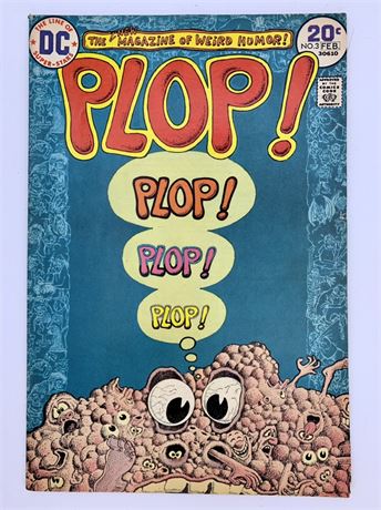 No 3 1974 DC PLOP 20 cent Comic Book