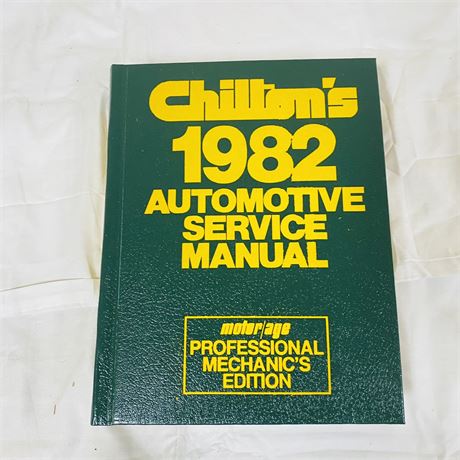 NOS 1982 Chilton’s Service Manual