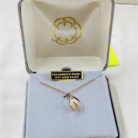 14k GF Freshwater Pearl Necklace