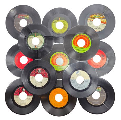 Lot of Vintage 45's