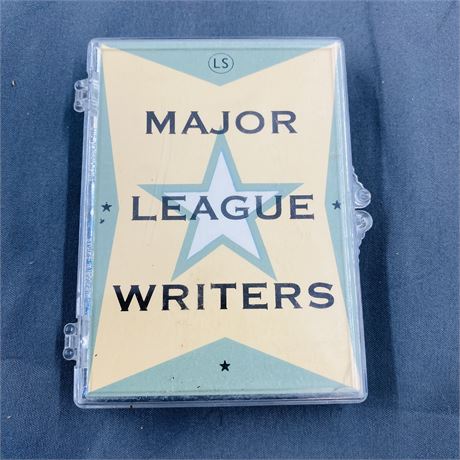 Major League Writers Card Set