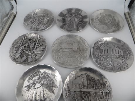 WENDALL AUGUST PEWTER DISHES