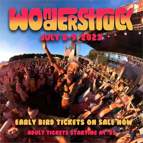 Weekend VIP Experience - WonderStruck Festival in Cleveland (July 8-9 2023)
