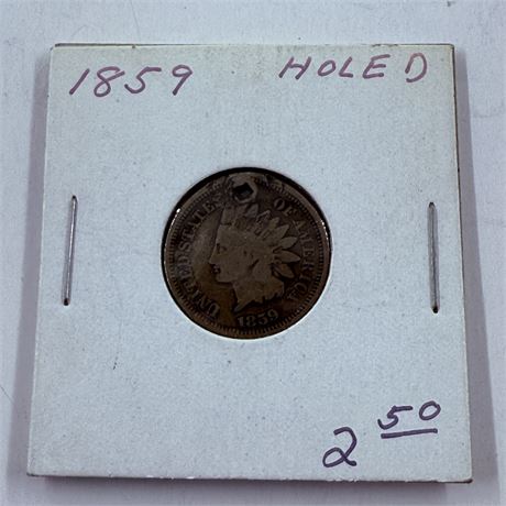 1859 Indian Head Penny