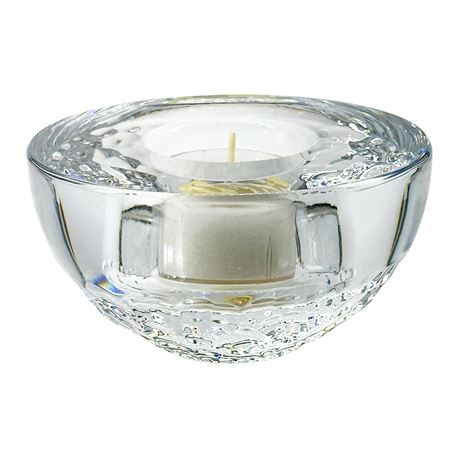 Ralph Lauren "Hewitt" Collection Lead Crystal Votive Holder