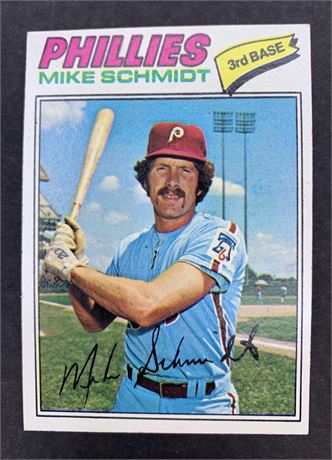 1977 TOPPS 140 Mike Schmidt Phillies Baseball Card