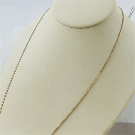 3.74g 14k Gold Necklace