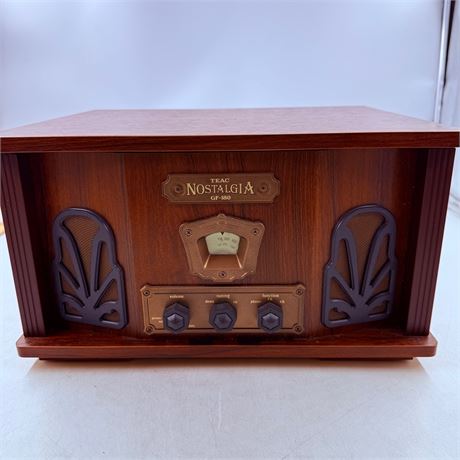 TEAC Nostalgia Record Player + Radio