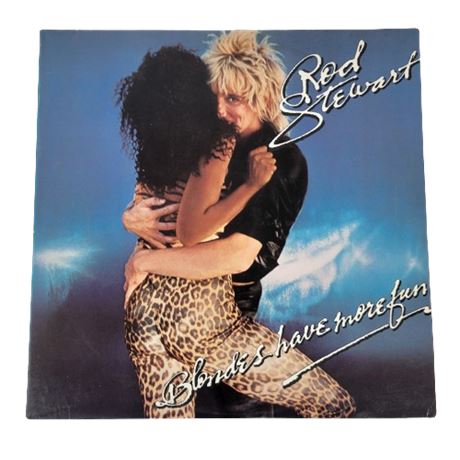 Rod Stewart Blondes Have More Fun Vinyl Record