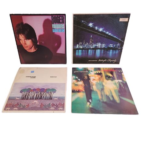 Vintage Vinyl Classic Rock Record Lot, 12"