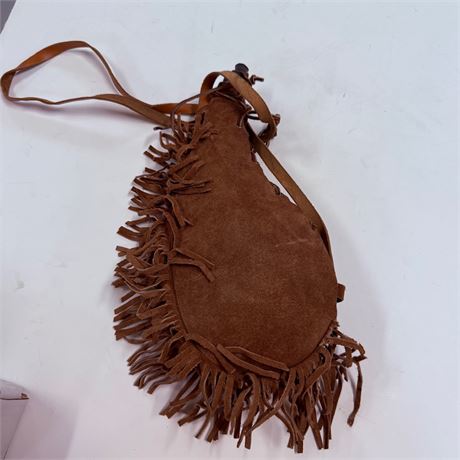 Vintage Leather Flask Pouch