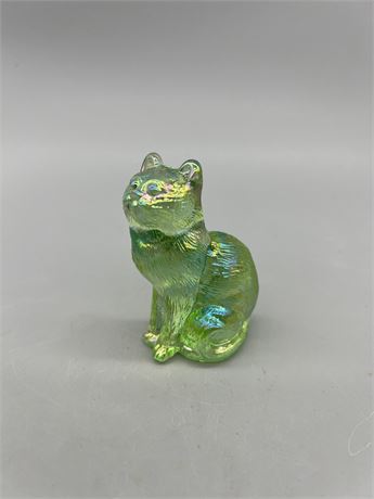 Mosser Apple Green Carnival Sitting Cat