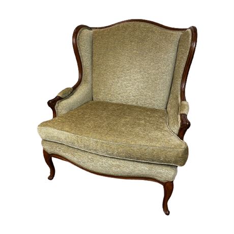 Vintage Victorian Styled Oversized Armchair