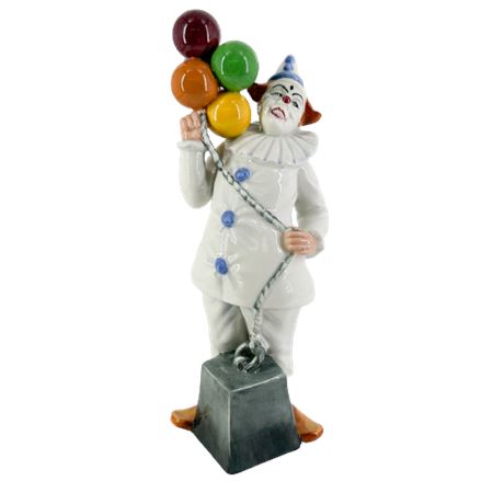 Royal Doulton "Balloon Clown" Porcelain Figurine no HN. 2894