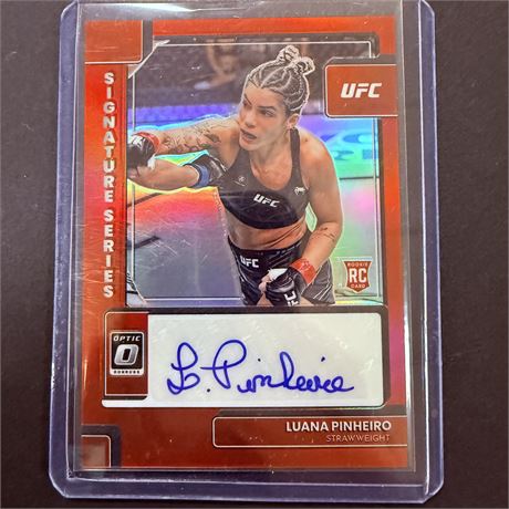 2023 Optic UFC Luana Pinheiro /199 Auto