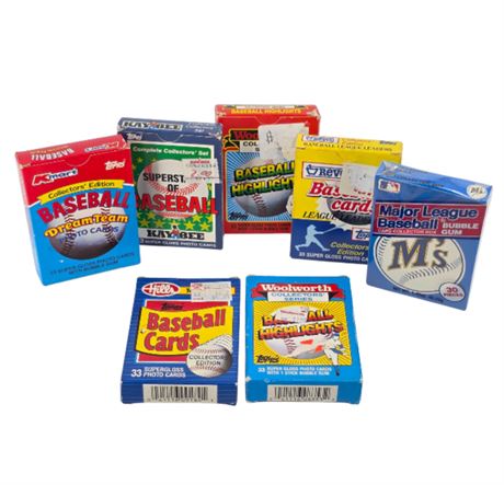 Lot of 1989 Topps Baseball Card Packs