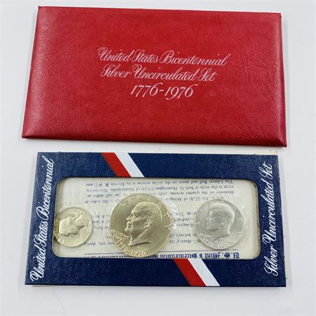 Bicentennial Silver Mint Set