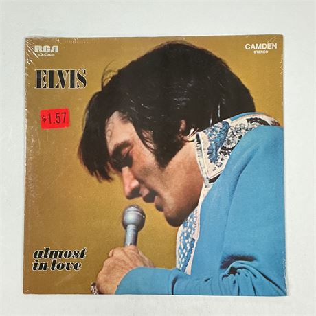 Elvis Almost in Love Sealed Vinyl Record