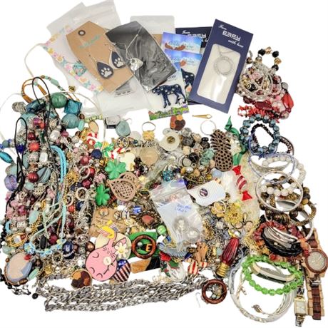 Bulk Jewelry Lot - May Include Flaws