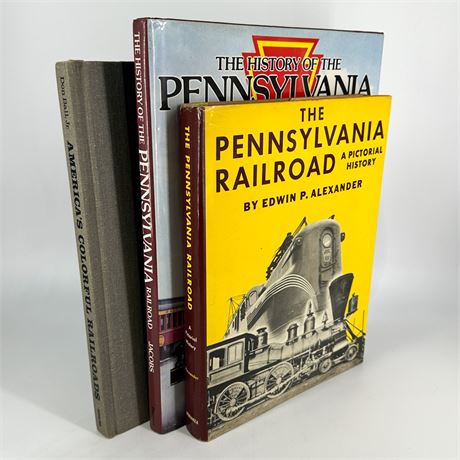 Group of Railroad Hardcover Books