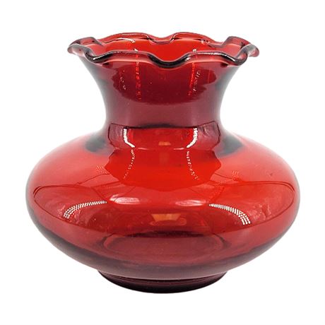 Anchor Hocking Royal Ruby Bud Vase