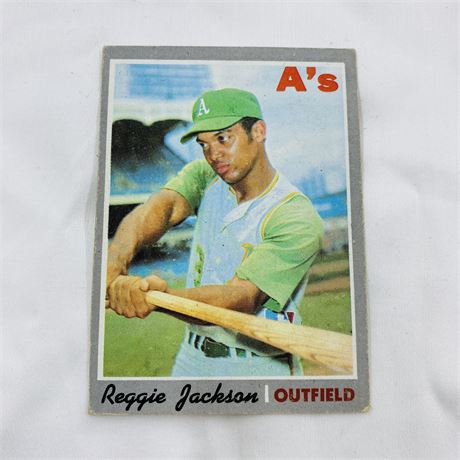 1970 Topps Reggie Jackson #140