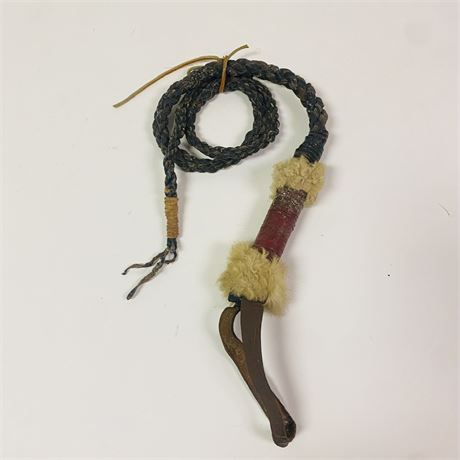 Vintage Leather Whip