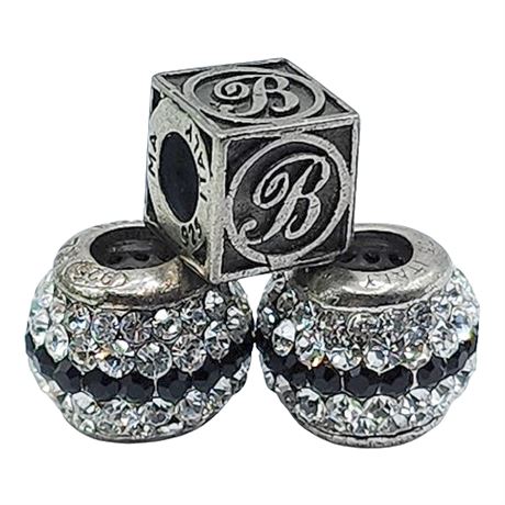 Lot 3 Ralph Lauren & Michael Anthony Sterling Silver Charm Beads