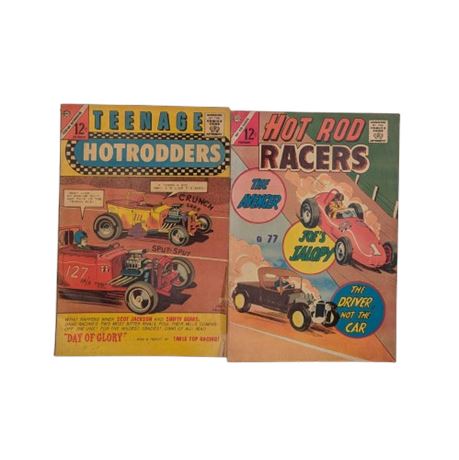 Vintage 12 cent Hot Rod Comics