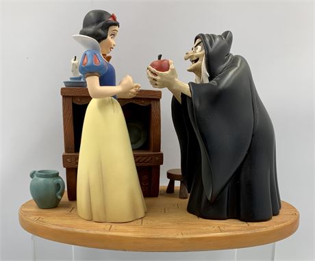 Snow White & the Witch Walt Disney’s Limited Edition Numbered Sculpture