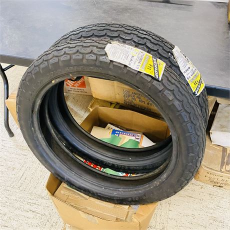 2 NOS Dunlop 19” Front Tires