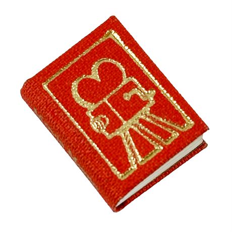 Miniature Handmade Book "Movie Memo"