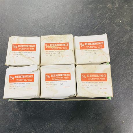 6 NOS Harley Davidson Pistons